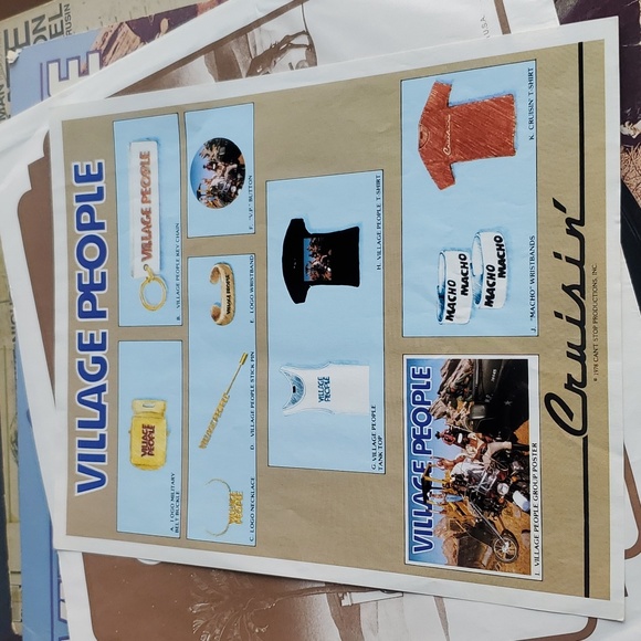 Village People Cruisin' 1978 Original Vinyl Album YMCA - Picture 9 of 10